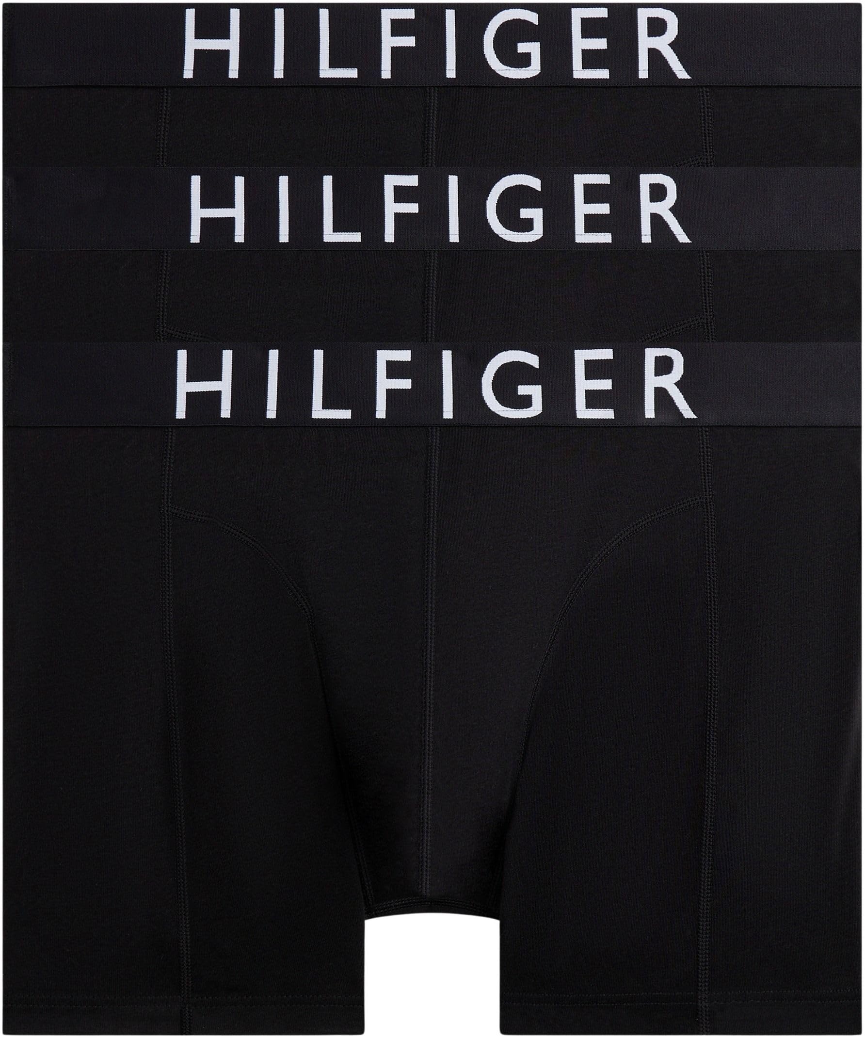 Tommy Hilfiger 3p Boxershorts Um0um03919, Mehrfarbig (Schwarz/Schwarz/Schwarz), Größe M für Herren
