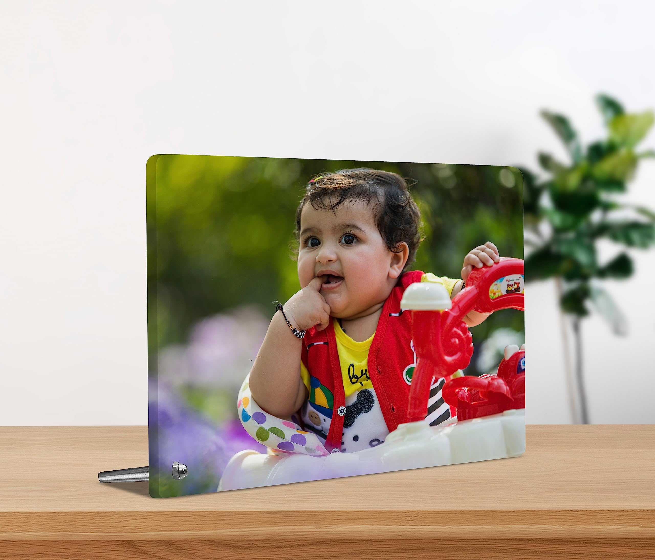 UPAHARAM Personalized/Customised HD Clarity Acrylic Table Top Frameless Picture Photo Frame - Customizable for Anniversary, Birthday, Special Moments - Unique Gift Idea (8 x 6 Inches (Horizontal)) (B0C8JHQKPJ) Amazon Price History, Amazon Price Tracker