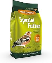 Welzhofer Spezialfutter 10kg - Schalenlose Mischung für Wildvögel für Balkon & Terrasse, perfekt für Beeren- & Körnerfresser. Gesunde Ernährung, Basis für Vitalität & Starkes Immunsystem