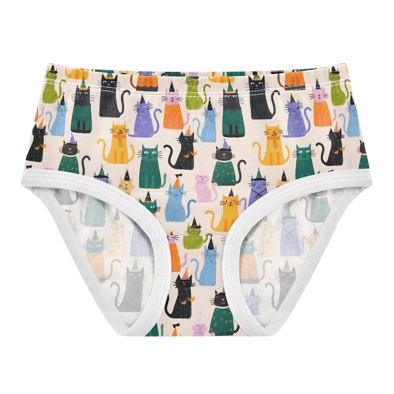 Little Girls Kids Panties Underwear Toddler Undies Soft 2T Cute Cat