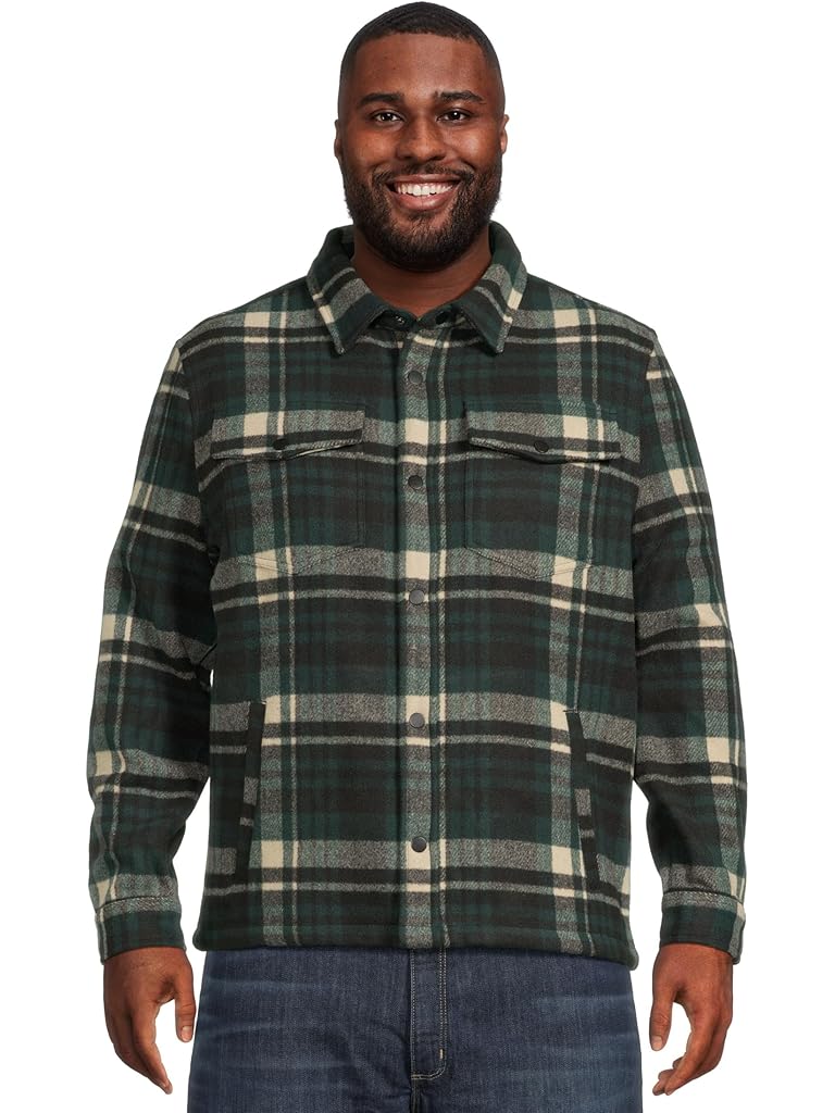 Multi Liverpool Los Angeles Plaid Button Down Shirt Jacket