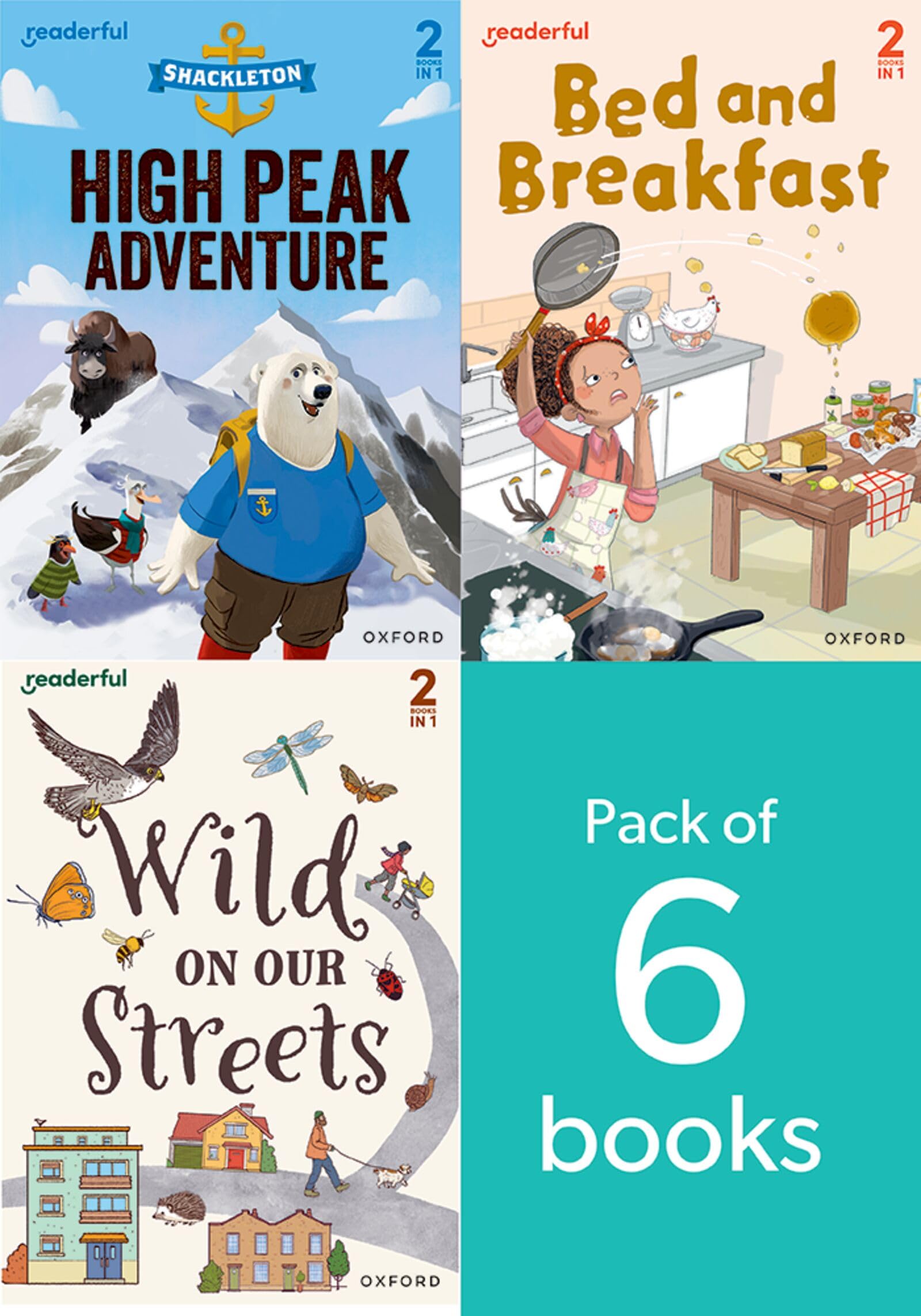 Readerful Rise: Oxford Reading Levels 5-6: Mixed Pack B