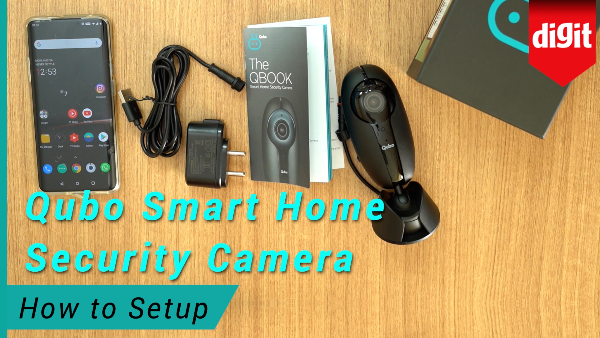 Qubo Smart Home Security Camera How to Setup