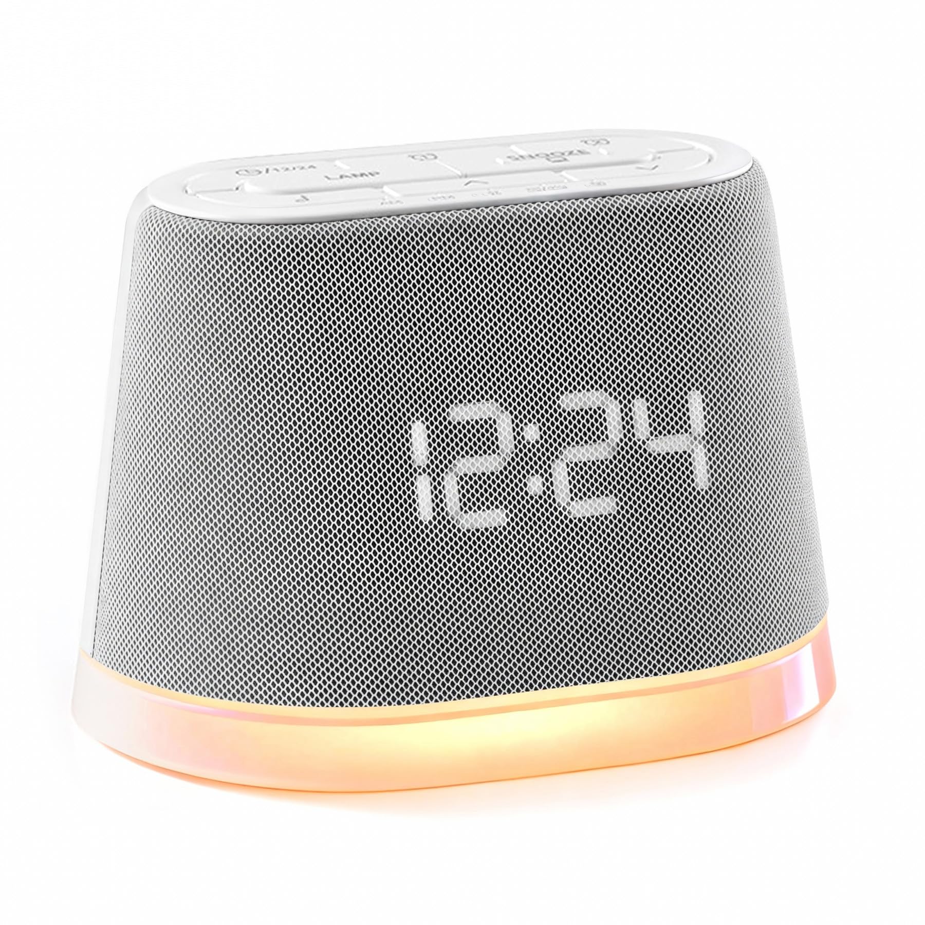 BANDIANCY Wake Up Light Sunrise Alarm Clock with White Noise Night Light Dimmable Sunrise Lights 10 Soothing Sounds