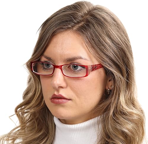 Miniatura 2 de In Style Eyes Los altos vidrios de lectura de la ampliación de la fuerza estupendos, diseño dominante griego grabado al agua fuerte laser