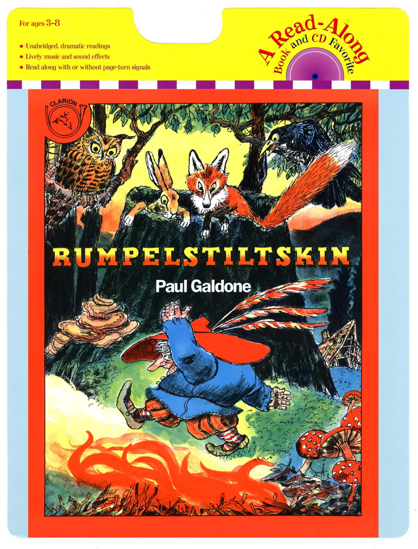 Rumpelstiltskin Book & CD (Paul Galdone Classics)