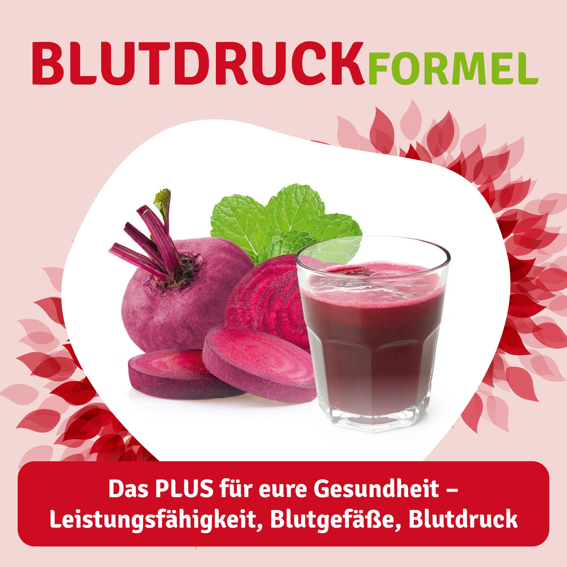 Formuła ciśnienia krwi 3 l witaminy – organiczny kompleks składników odżywczych z potasem, witaminą C, sokiem z czerwonych buraków, wydajność, naczynia krwionośne, ciśnienie krwi
