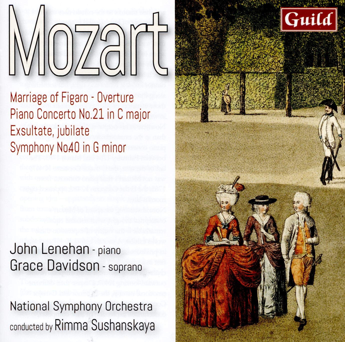 Wolfgang Amadeus Mozart: Marriage of Figaro - Overture, Piano Concerto No. 21 in C major, Exsultate, jubilate, Symphony