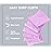 Spotted Play 8 Pack Burp Cloths for Baby - 20 by 10 Ultra Absorbent Burping Cloth, Newborn Towel - Milk Spit Up Rags - Burpy Cloths for Unisex, Boy, Girl - Burp Cloths Set (Purple)