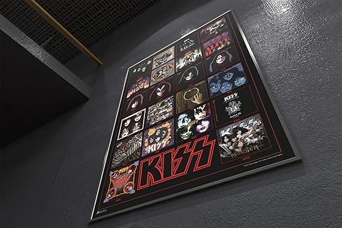 Miniatura 10 de Póster de Kiss Destroyer con portada de álbum, mercancía coleccionable, música de metal pesado, póster genial para pared, 24 x 36 pulgadas