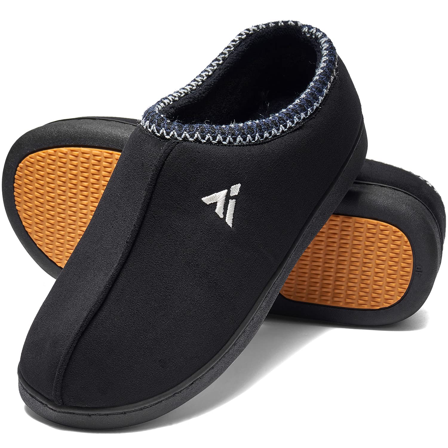 Mishansha Pantofole Uomo Ciabatte Invernali Memory Foam Pantofole Calde Gr.39-48