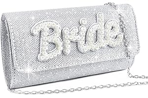 Sparkling Bride's Clutch: A Timeless Treasure for the Wedding Day
