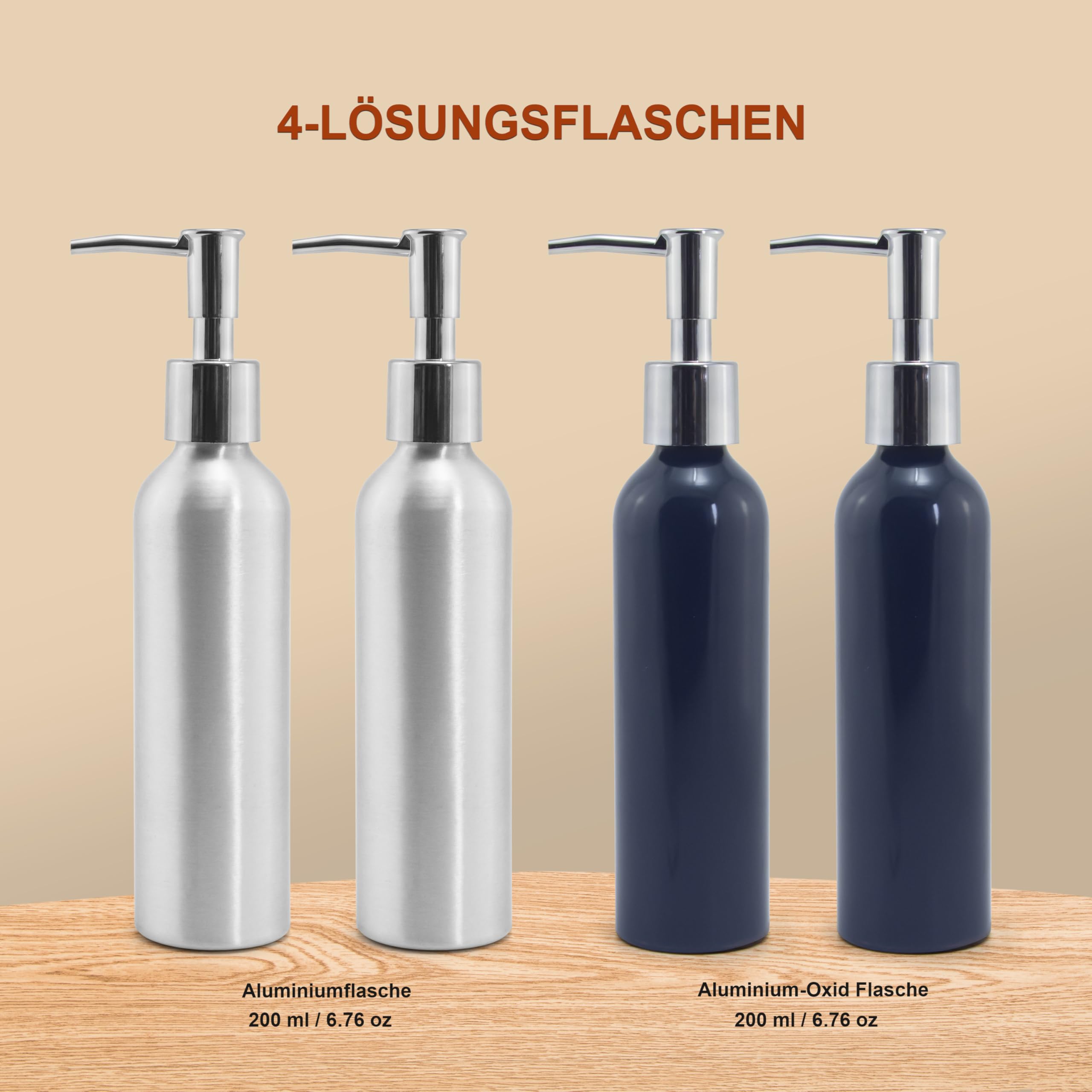 Elitzia Walnussholz Massageölwärmer Doppelflaschen-Heizungssteuerung 4 Pumpflaschen Lotion-Wärmer-Spender Beheizt 122-140°F Salon Spa ETAW04