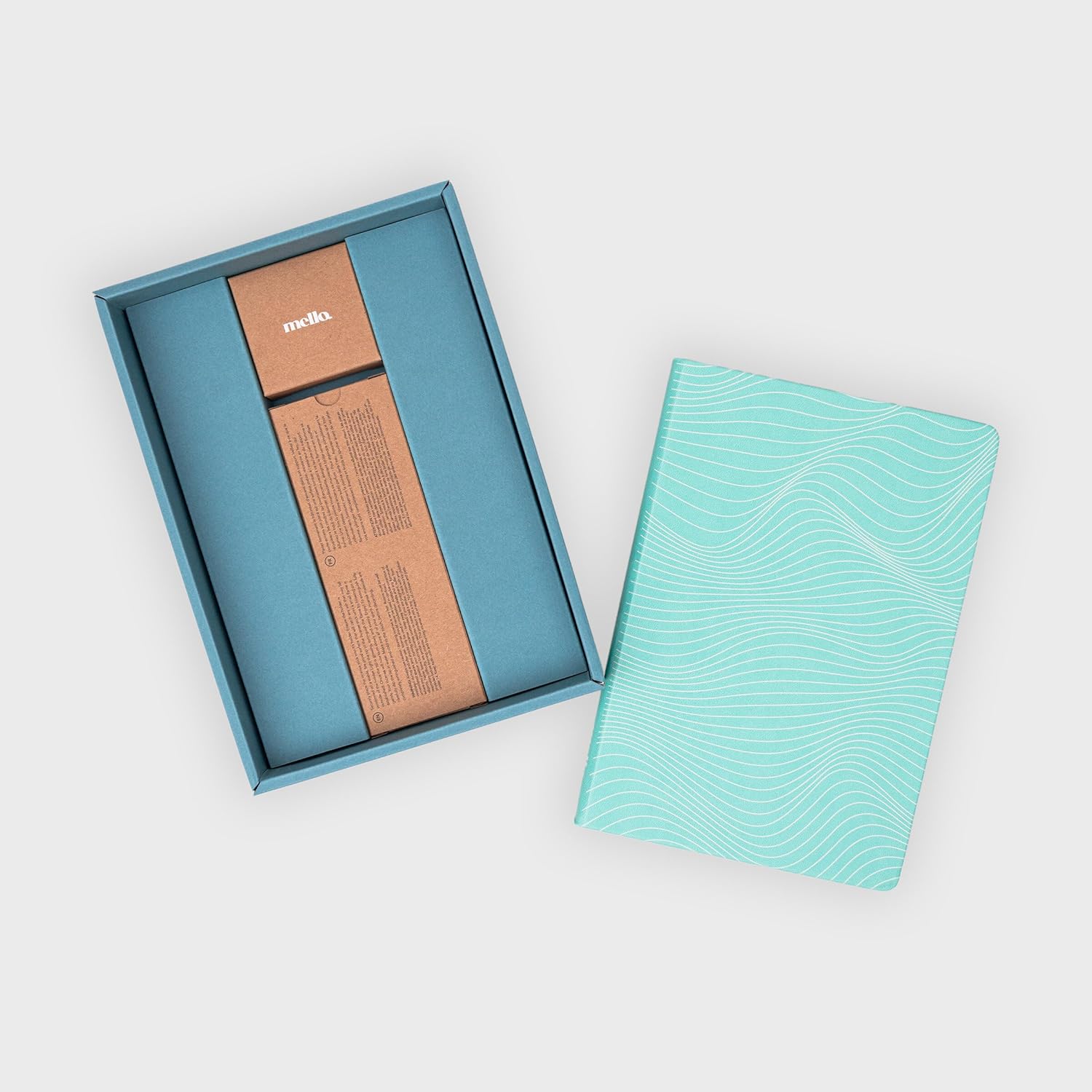 Mello Mindful Bath | Relaxation Gifts for Women & Self Care Gifts For Women | Waterproof Journal & Incense Sticks | Self Care Journal & Incense Holder | Get Well Gifts For Women & Appreciation Gifts