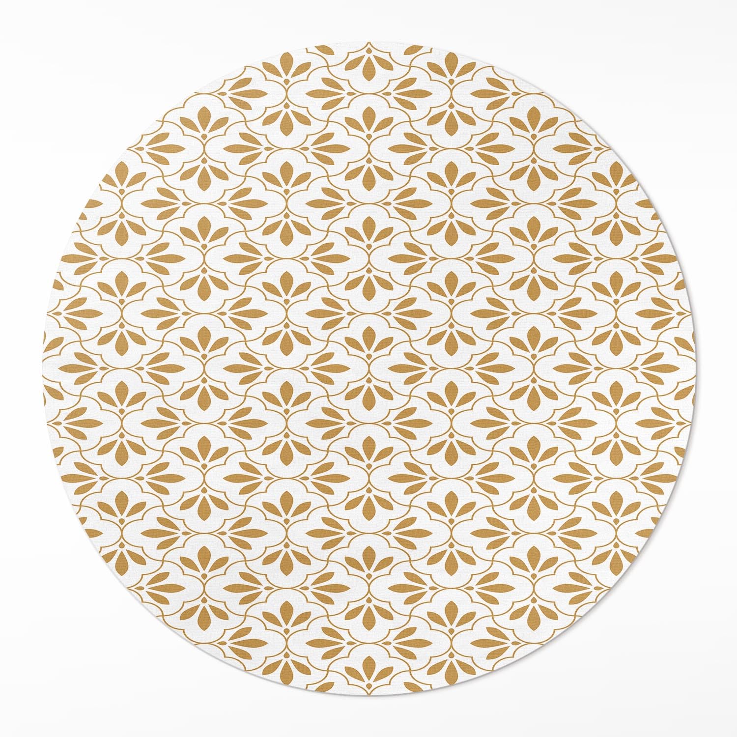 Tapis vinyle intérieur PVC maison deco de sol durable et élégant motif feuilles