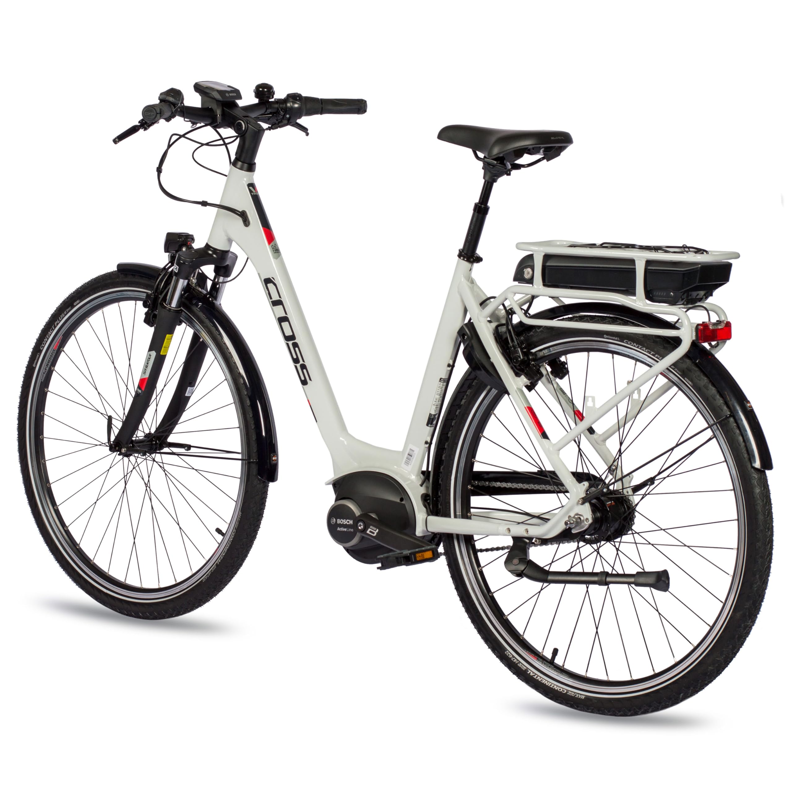 Airtracks 28 Zoll Trekking Fahrrad E-Bike V-Tron LS Rack Bosch Active LINE 400 Wh 7X Gang Shimano Nexus - Rahmen 45cm 50cm 55cm - Mod 2026