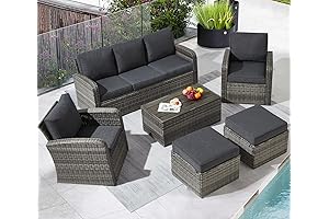 6-Piece Patio Furniture Set: Perfect for Outdoor Gatherings