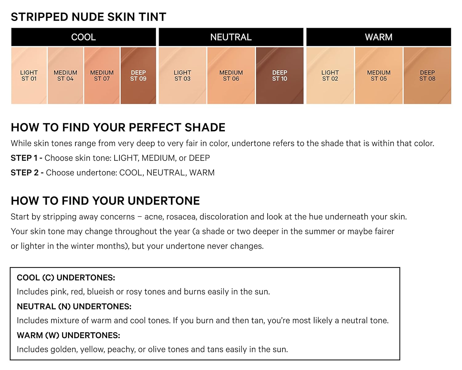 Kevyn Aucoin Stripped Nude Skin Tint: Tinted makeup foundation with blue light protection. Sheer to light coverage. Blurs imperfections for a natural even finish. Comfortable wear.