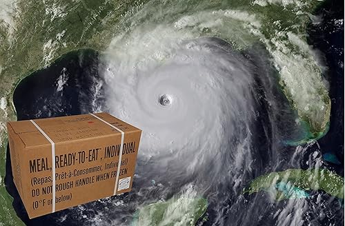 Miniatura 2 de Caso de fecha de inspección MRE 2019, 12 comidas con fecha de inspección 2019, fecha de paquete de 2016. Comida excedente militar lista para comer.