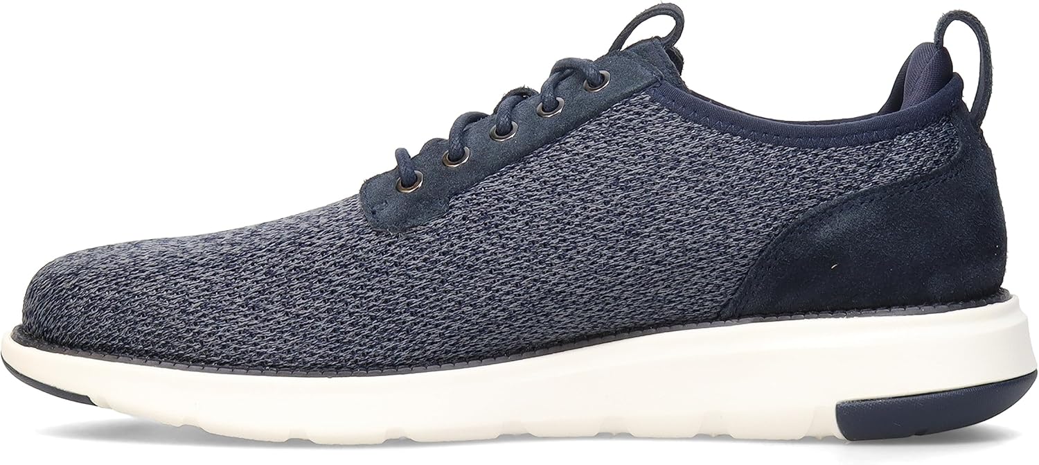 Cole Haan Men's Grand ATLANTC Oxford, Navy Blazer/Ombre Blue Knit, 12