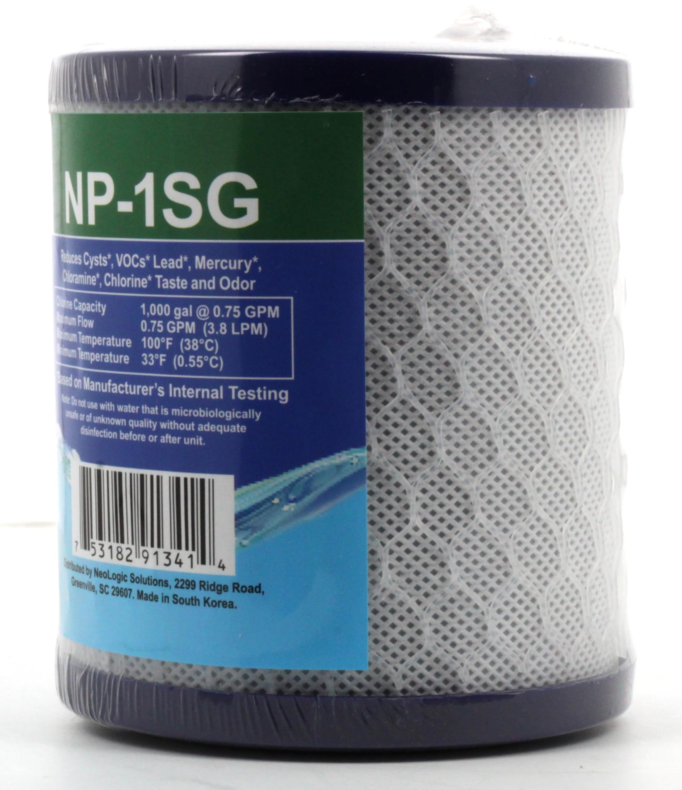 Swan Cartucho filtrante para purificador modelo NP-1SG compatible Seagull mod RS-1SG