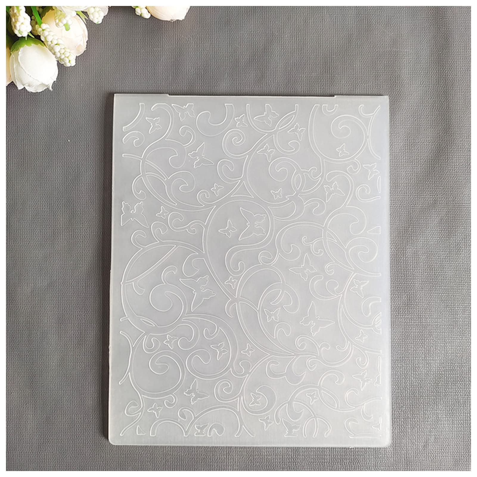 Cartella Per Goffratura Foglia D'acero - 14.7x10.5cm, Per Biglietti Fai Da Te E Scrapbooking