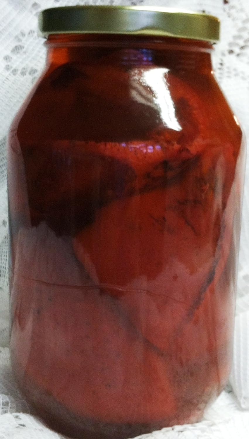 Pickeld Pigs Lips 14 Oz. In a Glass Quart Container