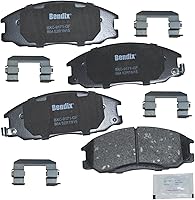 Vista 293 de Pastillas de Freno Delanteras Cerámicas Bendix Priority1 CFC430A para Modelos Selectos INFINITI G35, I30, Nissan 350Z, Altima, Juke, Maxima, Sentra