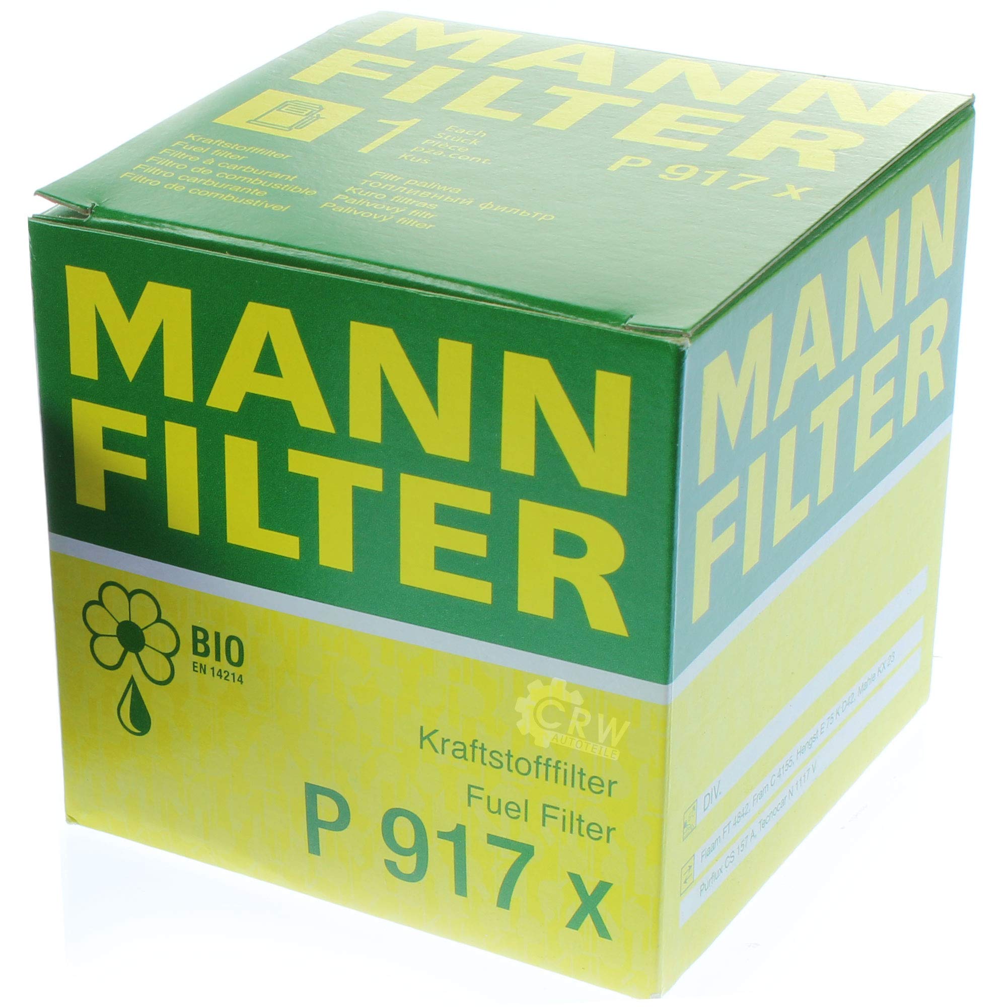 MANN-FILTER - Set di ispezione, filtro del carburante, filtro dell'olio, filtro dell'aria