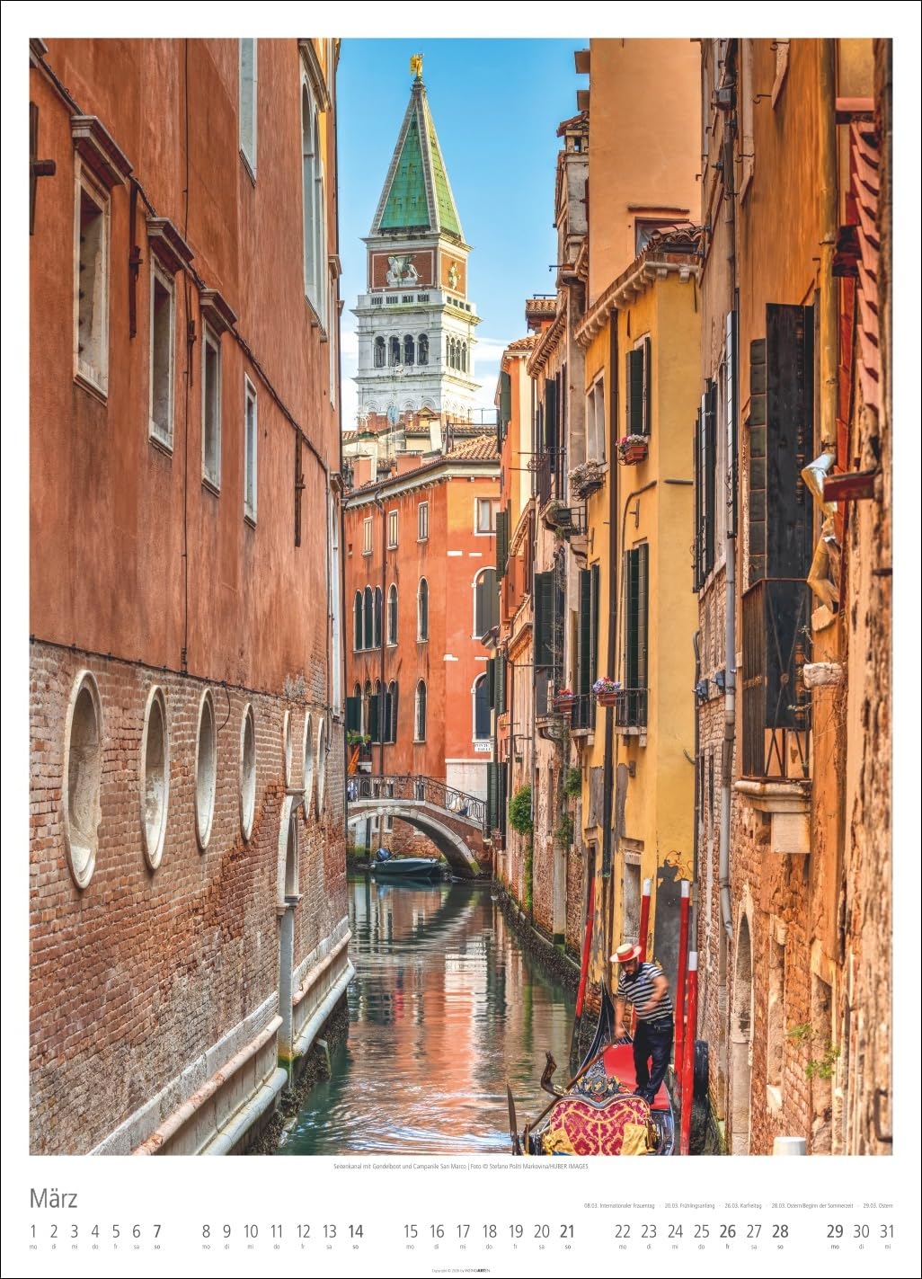 Venezia - La Serenissima - Kalender 2027 - Weingarten-Verlag - Reisekalender - 49 cm x 68 cm