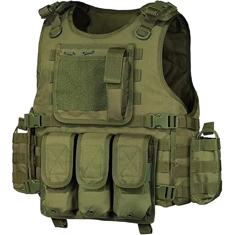 GZ XinXing Green Plate Carrier - Durable and Comfortable Airsoft Vest