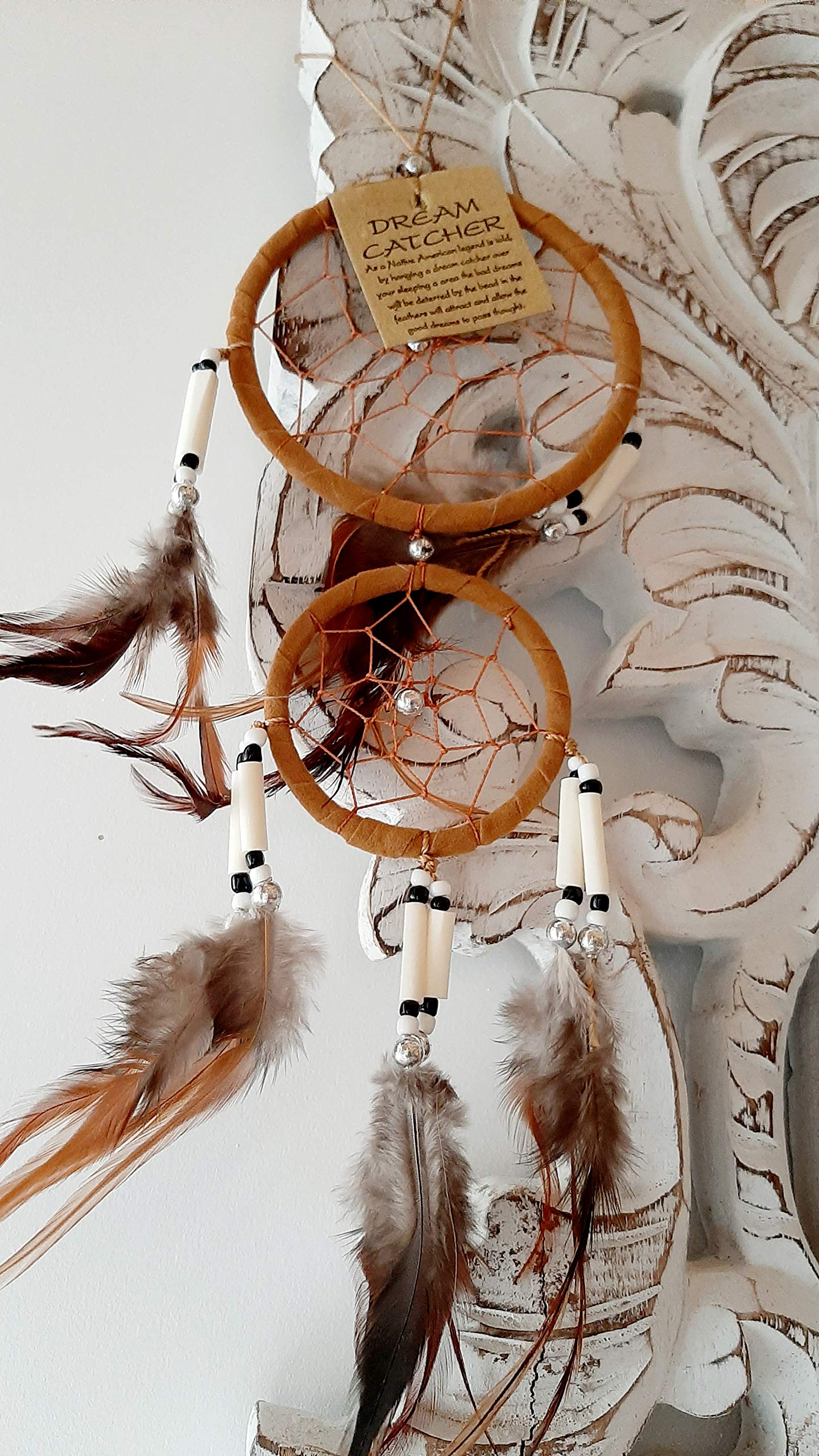 Dream Catcher Indiano Tradizionale Fatto A Mano Acchiappasogni Piume Parete  Acchiappasogni Fai Da Te, image size:1440x2560