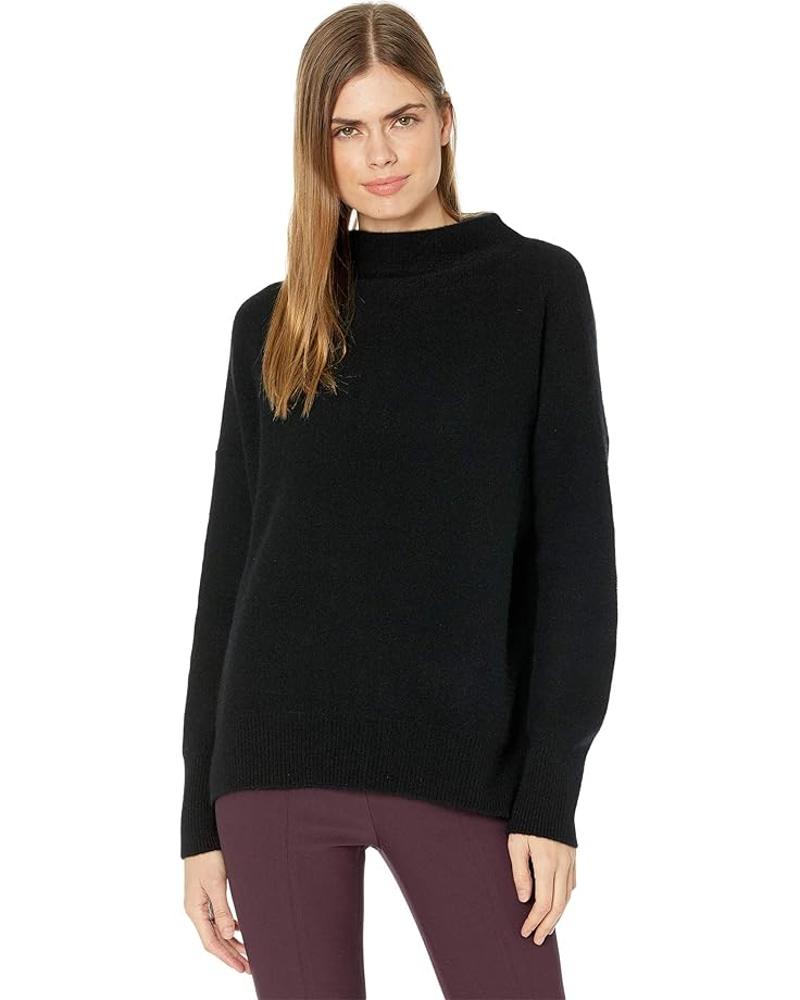 Vince Boiled Funnel Neck Pullover - Main View