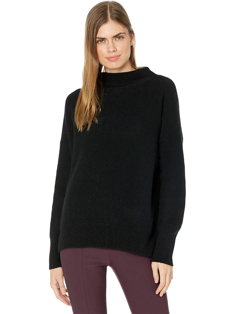 Vince Boiled Funnel Neck Pullover