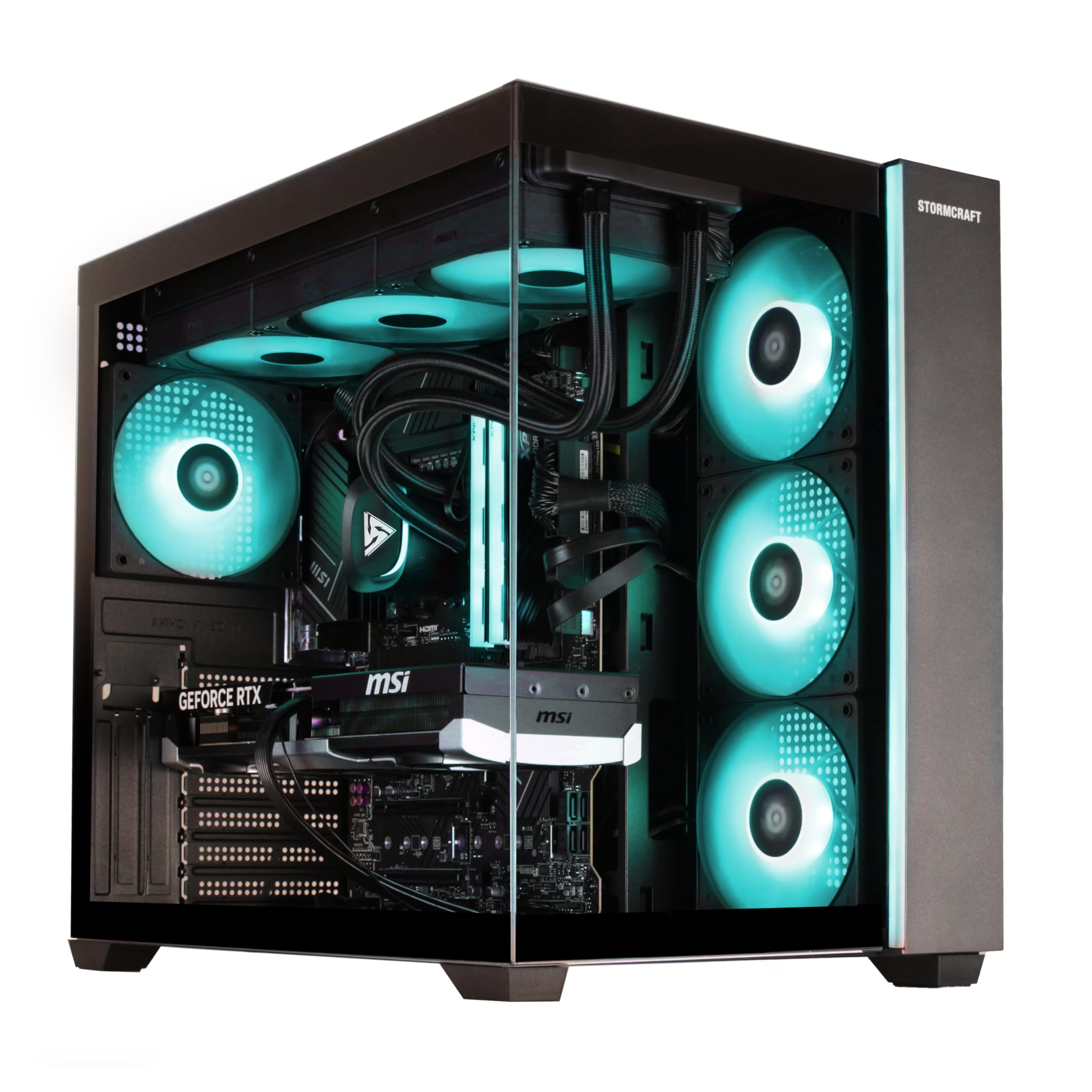Amazon.com: STORMCRAFT Falcon AI Gaming Desktop Computer AMD Ryzen