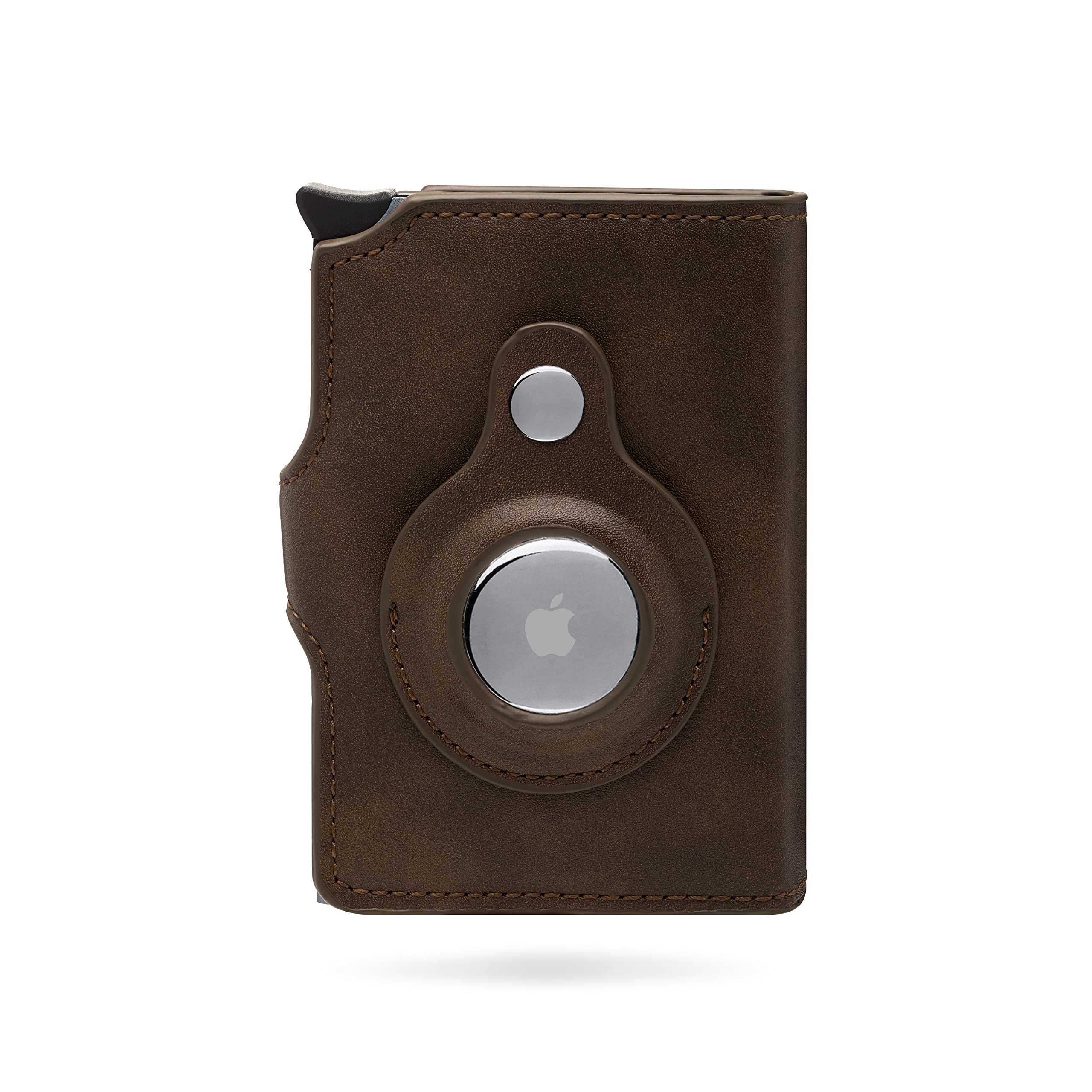BEWMER v2 Shielded Slim Wallet z kieszenią na monety dla mężczyzn i kobiet, etui na karty z kieszenią na monety, ochroną RFID i zabezpieczeniem przed klonowaniem, portfel na banknoty, monety i 9 kart