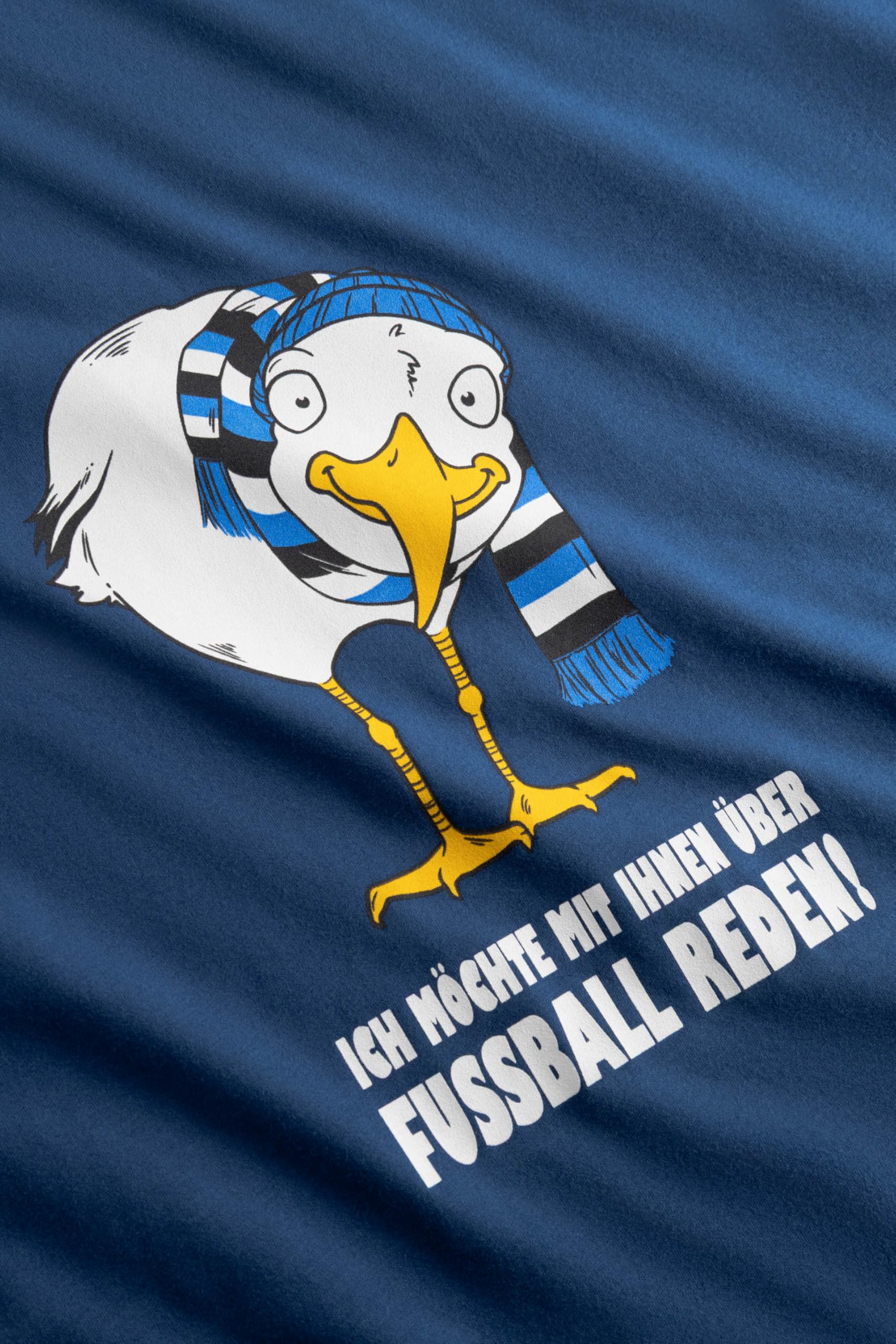 derbe Herren T-Shirt HSV Fußballmöwe HSV Fanartikel Hamburger Sportverein