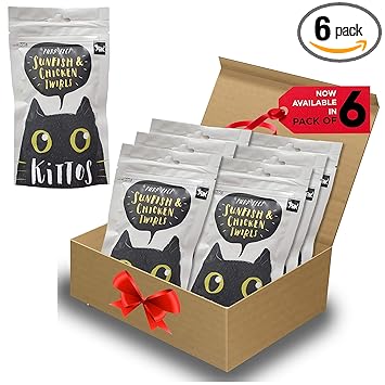 Kittos Sunfish & Chicken Twirls (Pack of 6)
