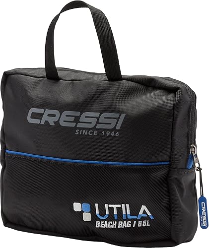 Miniatura 5 de Cressi Mochila de malla resistente de 85 litros de capacidad para snorkel, equipo de deportes acuáticos | Utila: diseñado en Italia, negro, talla
