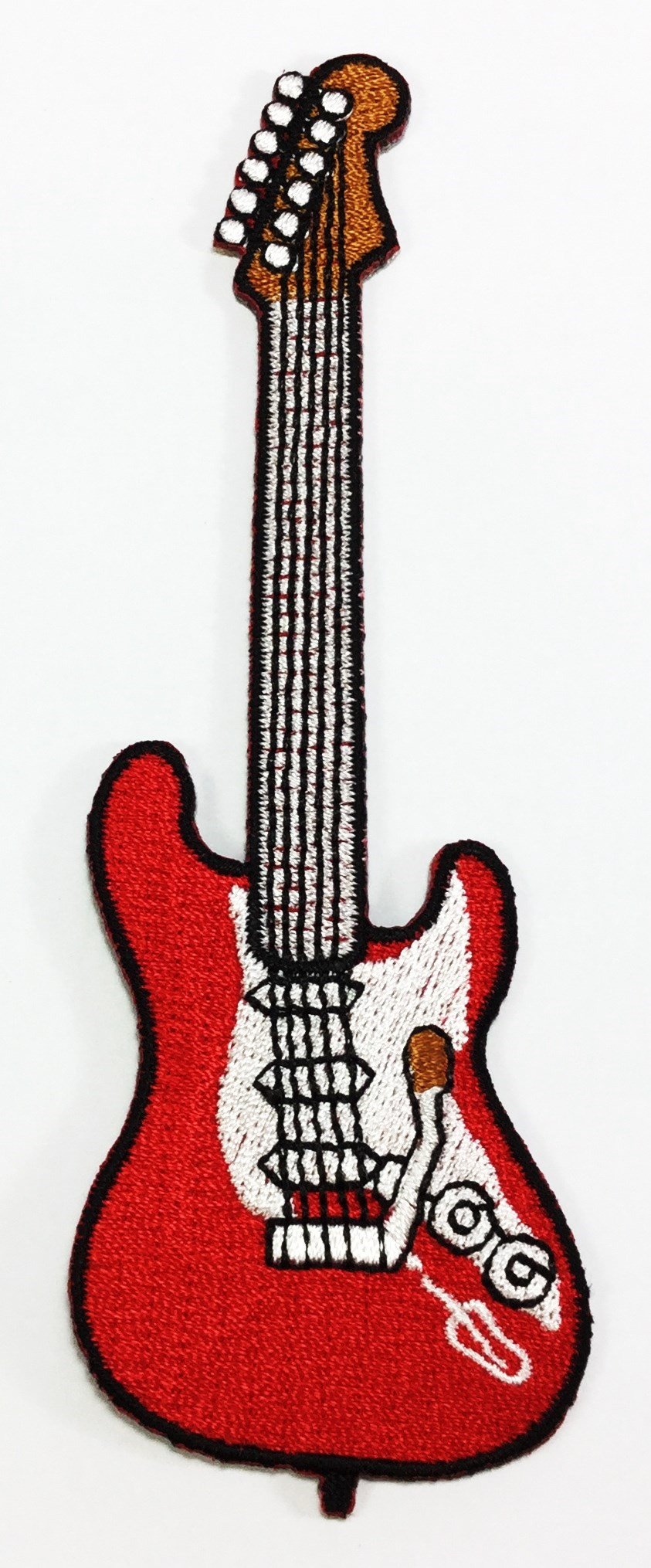Guitar Embroidered Patches EMBROIDERY DESIGNS