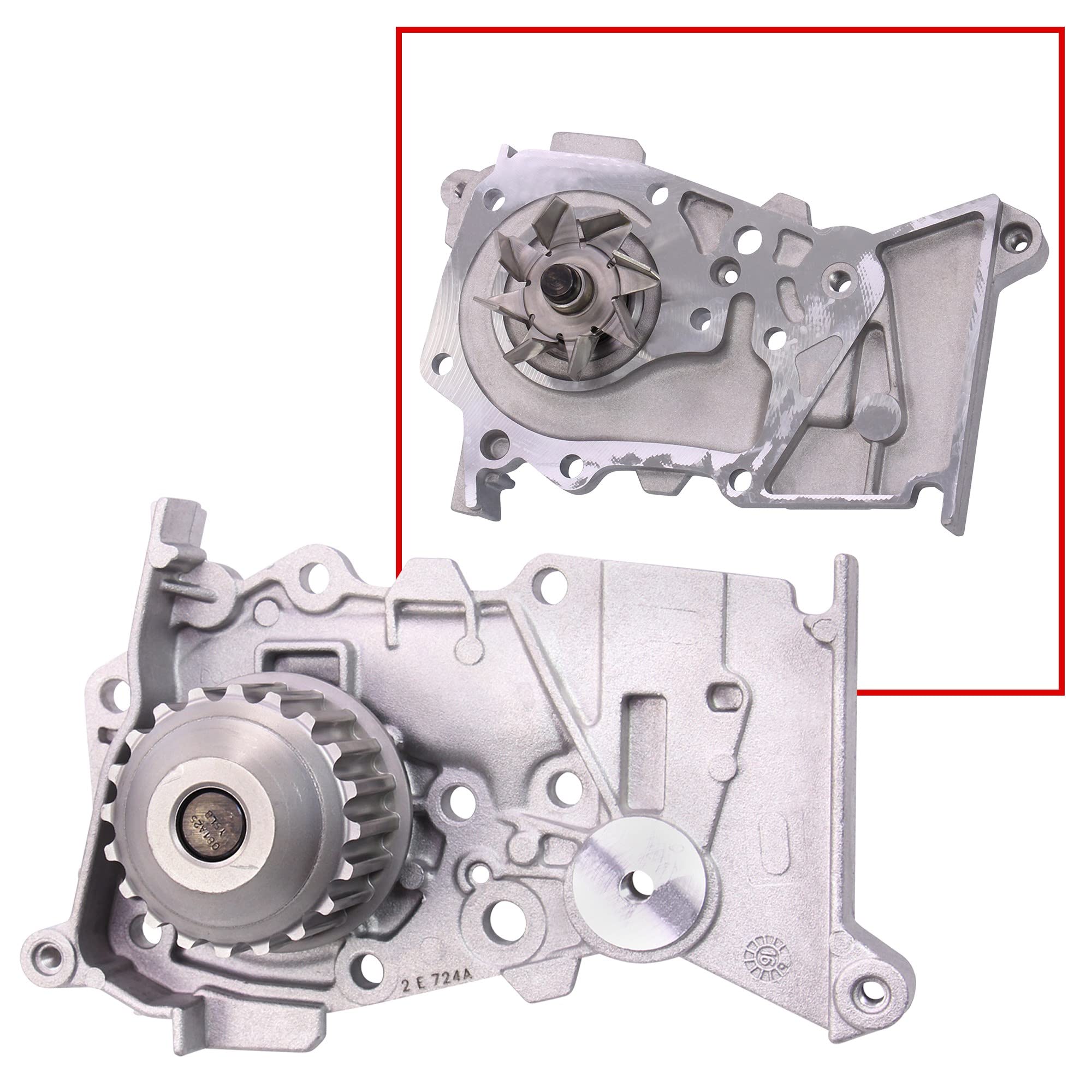 Originale CONTITECH kit cinghia den + pompa acqua incl. rullo tenditore e rullo guida DUSTER, LOGAN 1 I 2006-, SANDERO1 I 1.6 2011-; CLIO 1 I 2 II 3 III 1.4 1.6 1998-, KANGOO 1.6 200