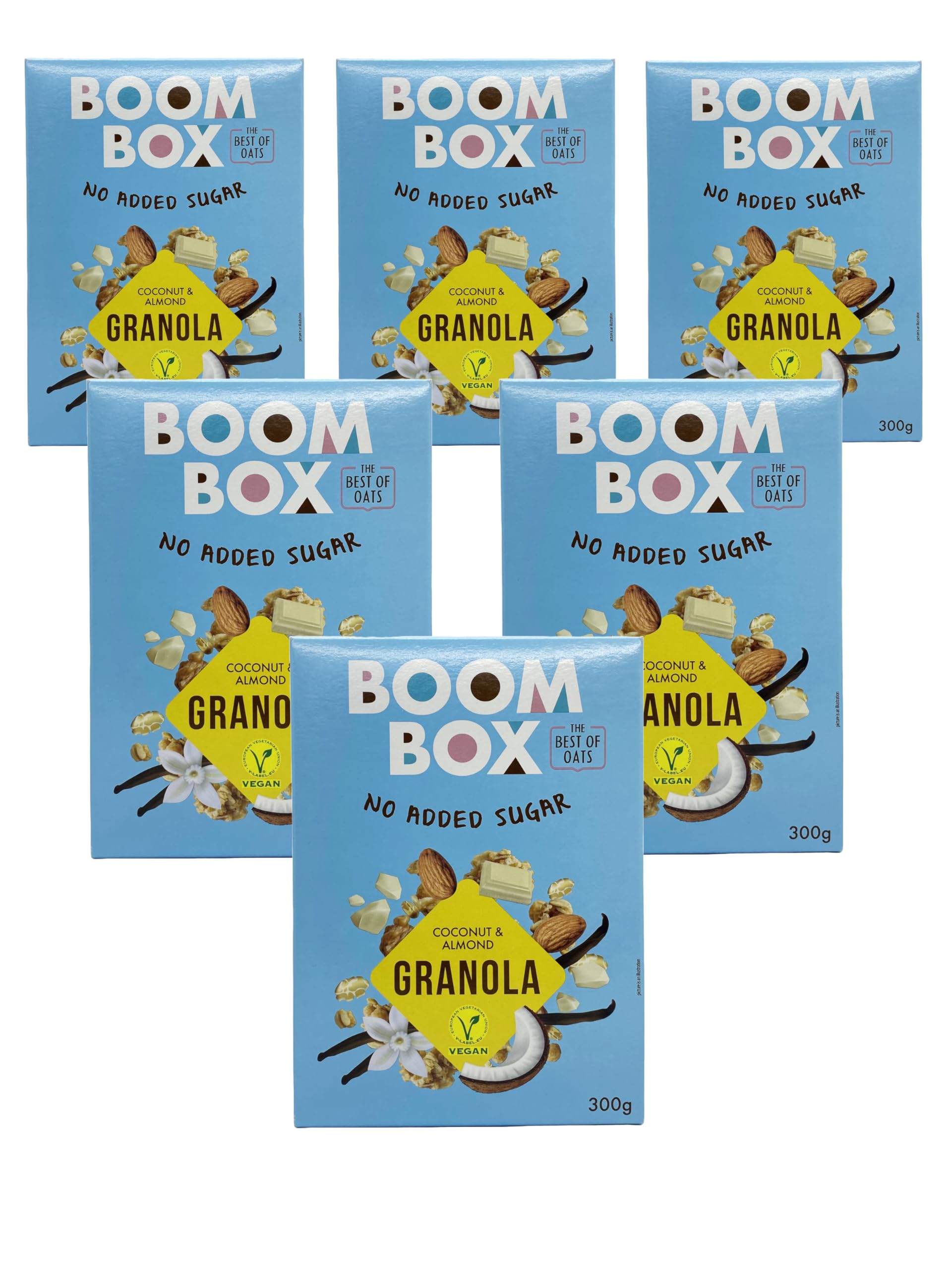 BOOM BOX Museli (Coconut, Almond, choco -300g)