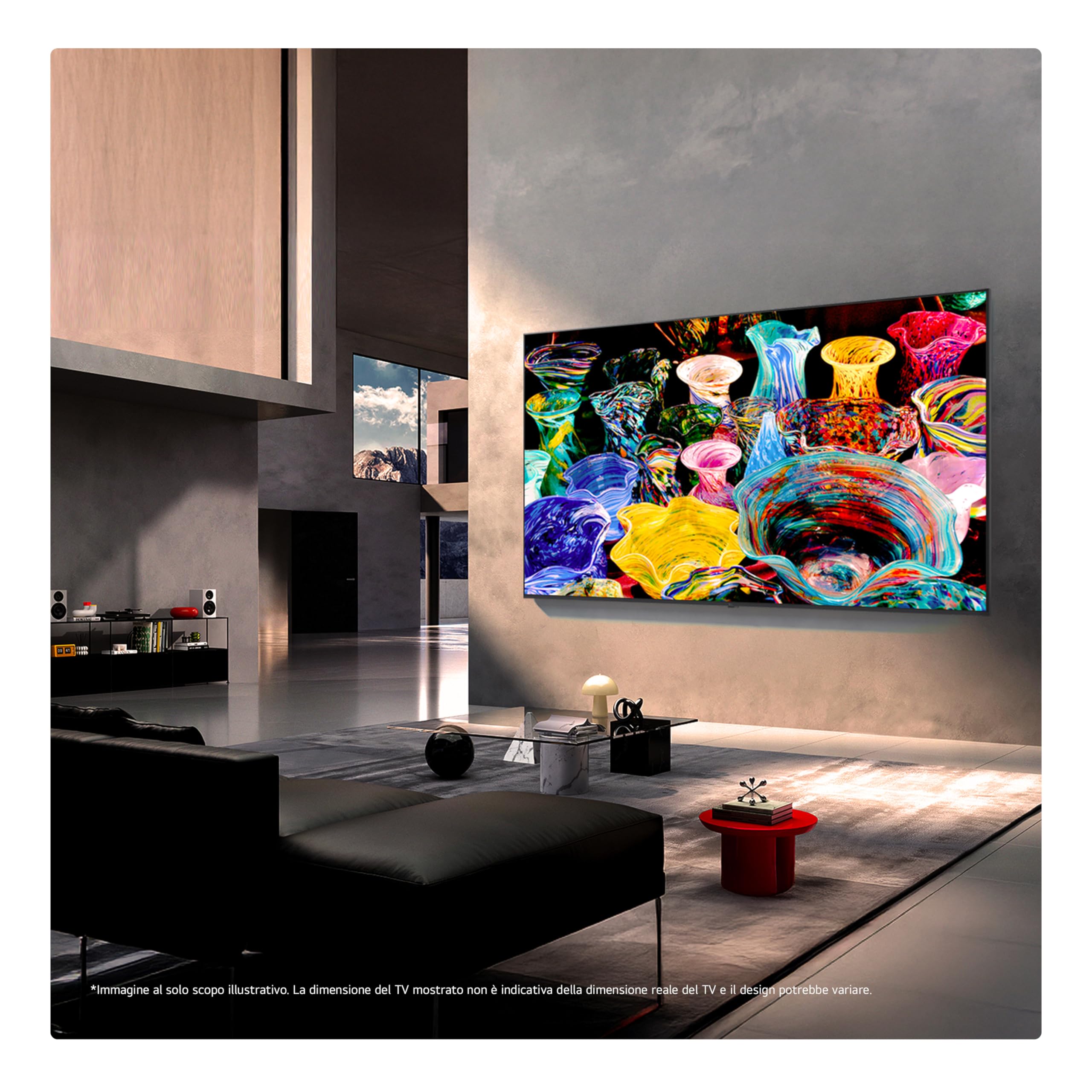 LG Mini RGB 55 pollici Serie MRGB87 55MRGB87B6B, Smart TV 4K, RGB Primary Color Pro, DualColor 100% DCI-P3/Adobe RGB, Dolby Vision & Atmos, webOS con Gemini e Copilot, Motion Booster 288, TV 2026