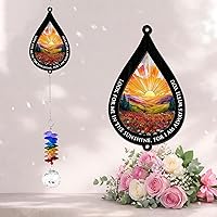 Vista 10 de Atrapador de Sol Conmemorativo - Regalo de Simpatía para Pérdida de un Ser Querido - Fabricante de Arco Iris de Cristal - Recuerdo de Duelo