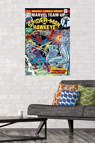 Miniatura 2 de Trends International Marvel Comics - Póster de pared de Hawkeye y Spider-Man