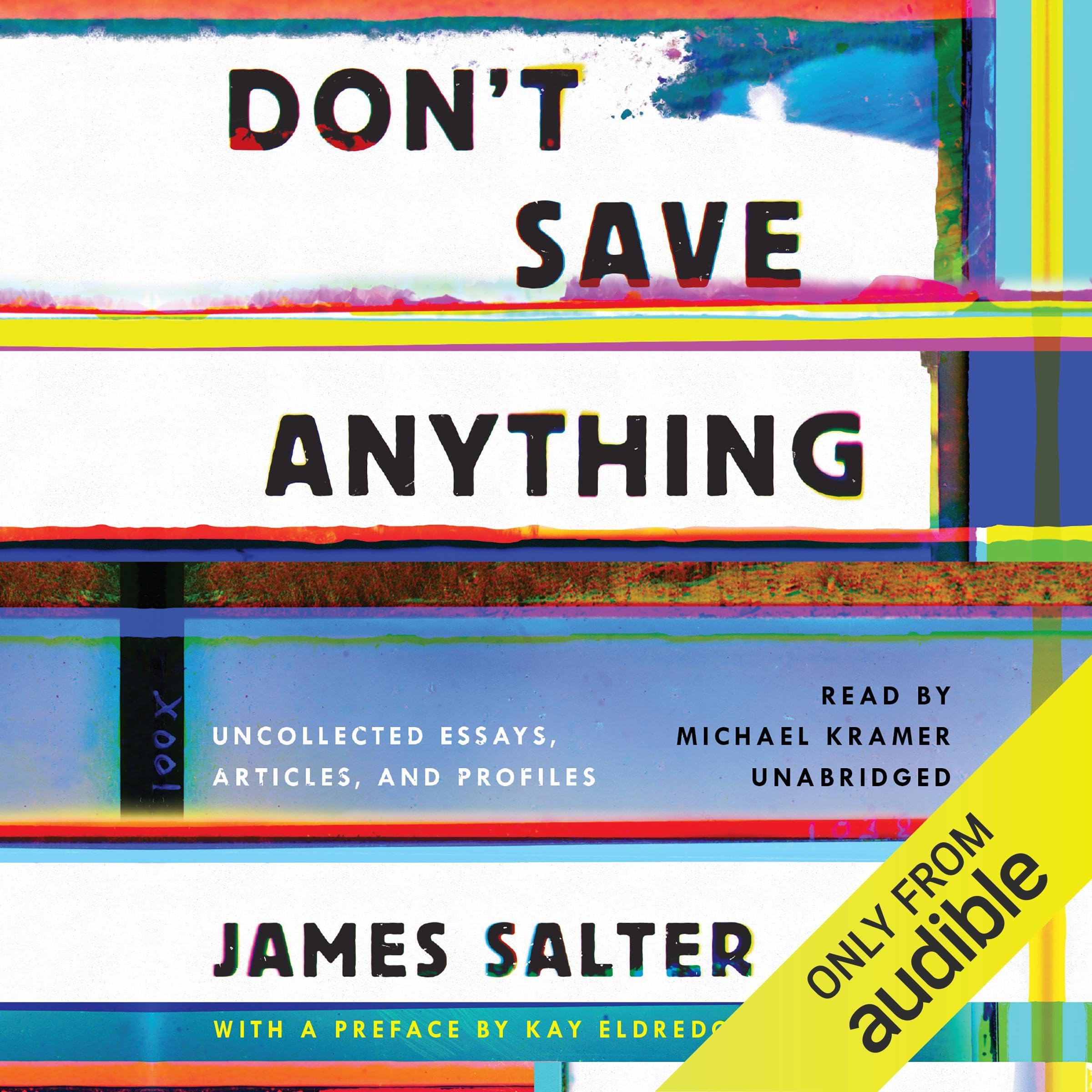 Cover art for Don’t Save Anything