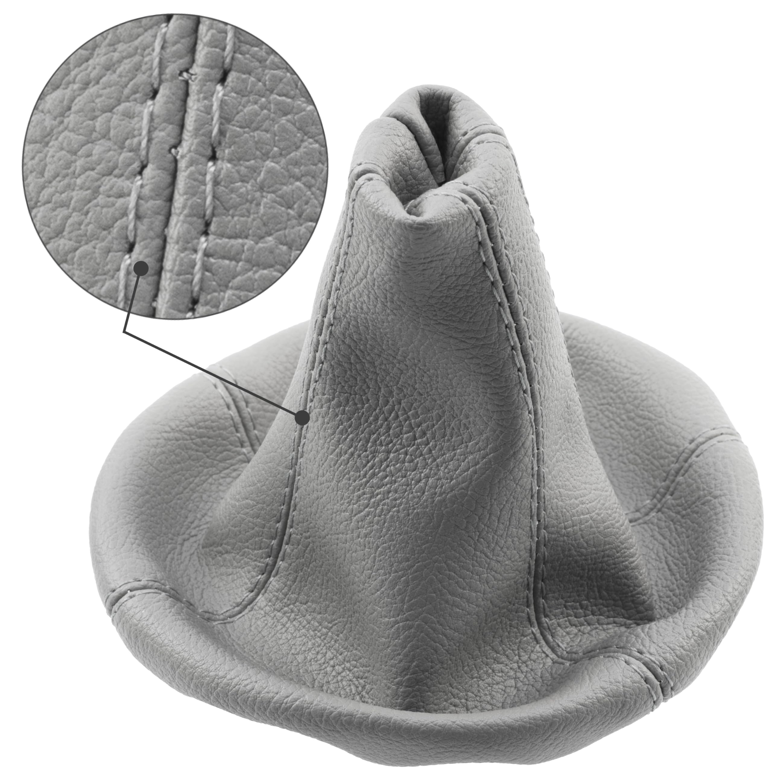 Cuffia Leva Cambio Per VW UP! 2011-2016 - Pelle Sintetica Nera - AERZETIX - Per Cambio Manuale - Foto 4