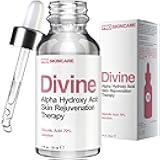 Glycolic Acid Peel 70% Professional Chemical Peel for Face at Home - Intense Alpha Hydroxy Acid Skin Peel For Acne Scars, Collagen Boost, Wrinkles, Fine Lines - Liquid Exfoliant for Face Peel Mask