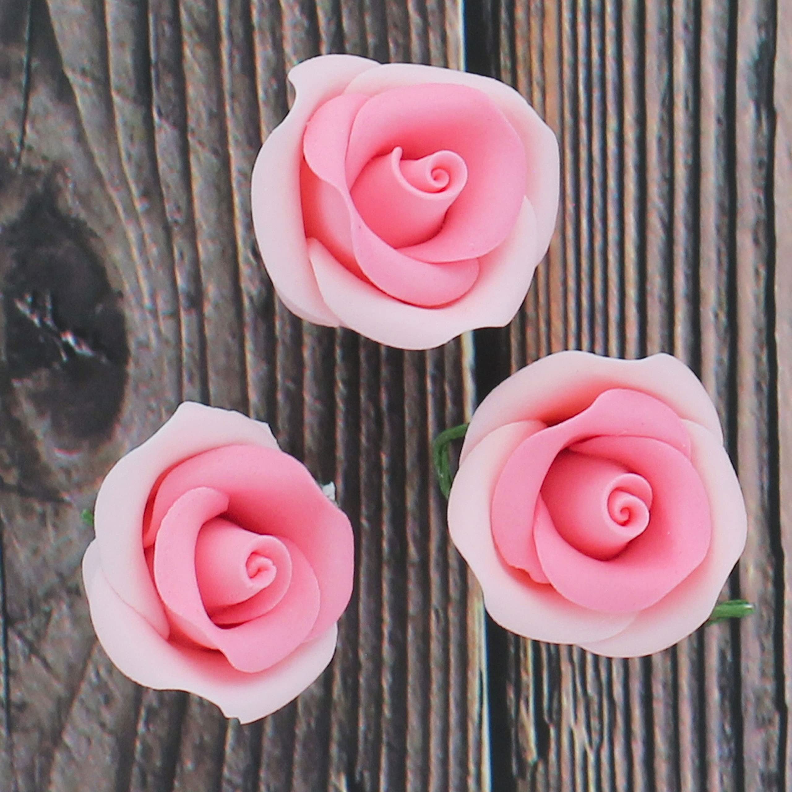 Edible Sugar Roses For Cakes