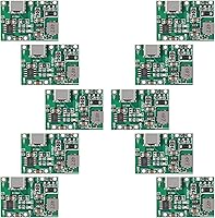 Vista 9 de AITRIP 6 unids 2A USB 18650 Li-ion cargador de batería de litio Boost 3.7V a 5V 9V 12V ajustable DC-DC Step Up Boost Módulo TP4056 DIY Kit piezas